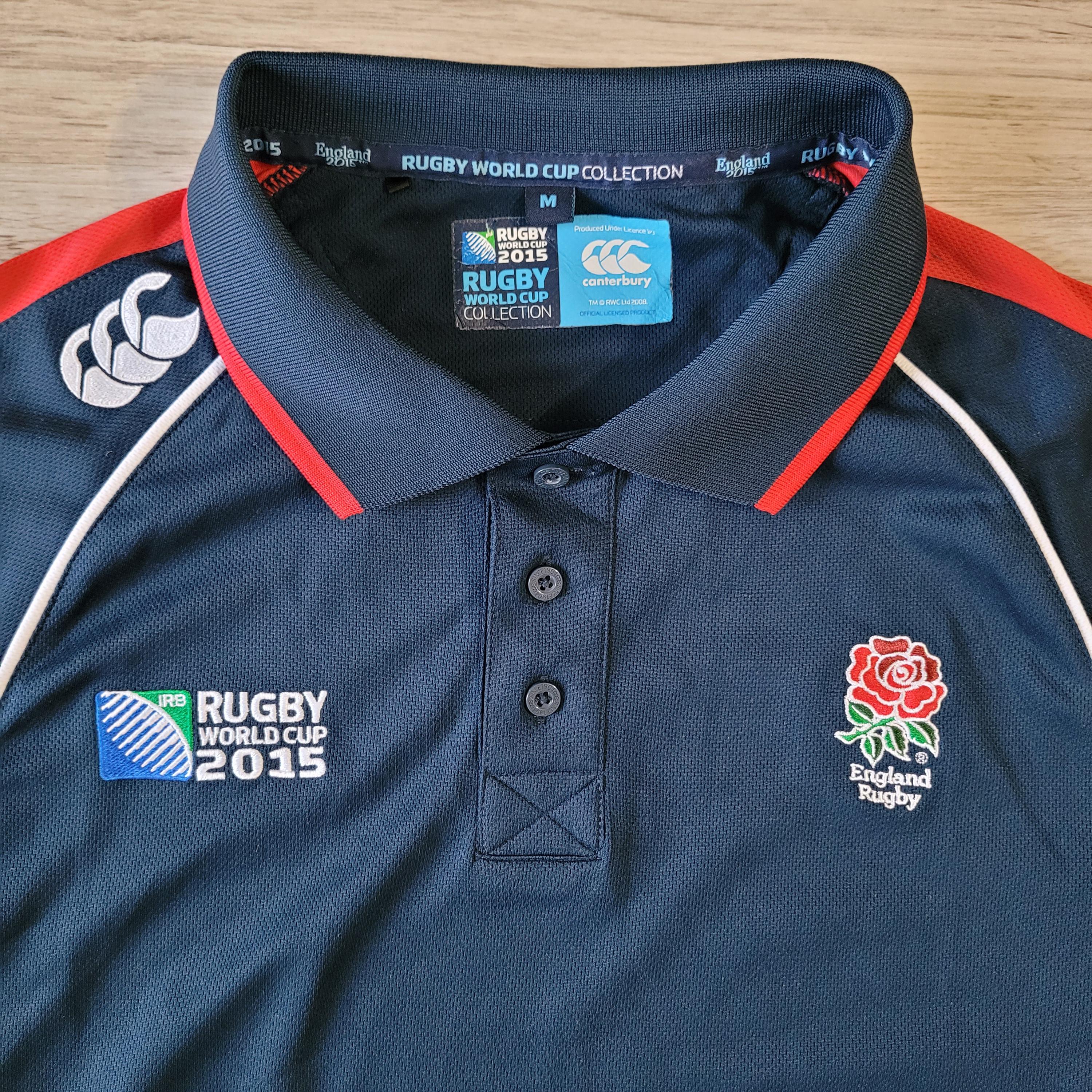 美品 canterbury ラグビーワールドカップ2015 イングランドMサイズ Canterbury England Men's Size M Rugby World Cup 2015
