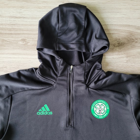 Adidas celtic track hoodie hotsell