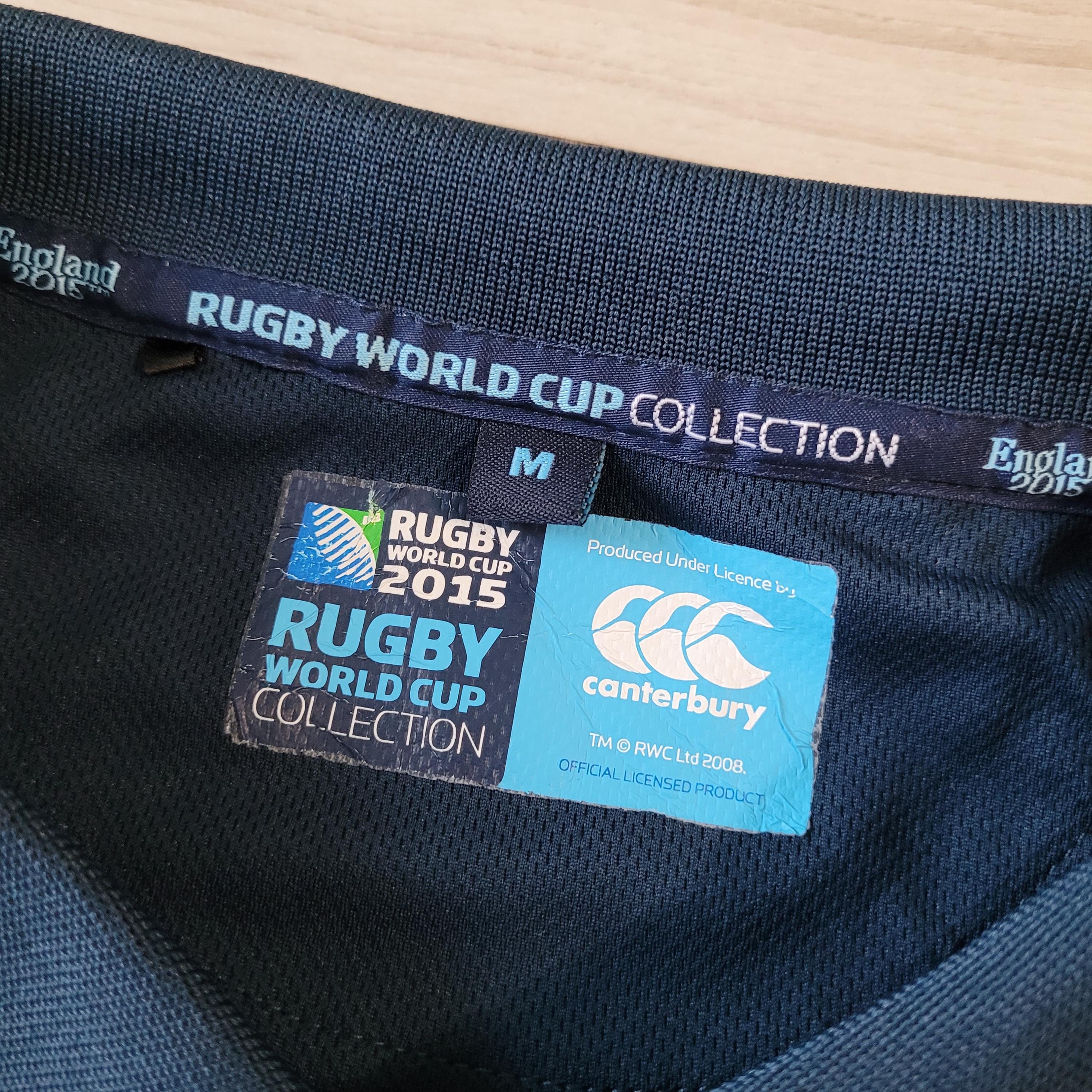いいネット通販 - 全国送料無料でお届けします Canterbury England 2015 Cup World Rugby M Size Men's ウェア