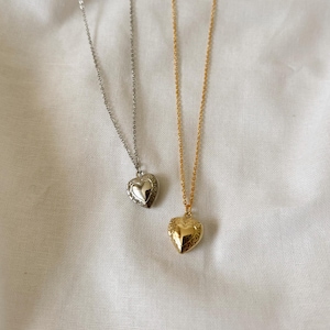 Cinnamon Girl Mini Heart Locket Necklace | LDR Jewelry, Locket Necklace, Mini Locket Jewelry, Heart Locket Necklace