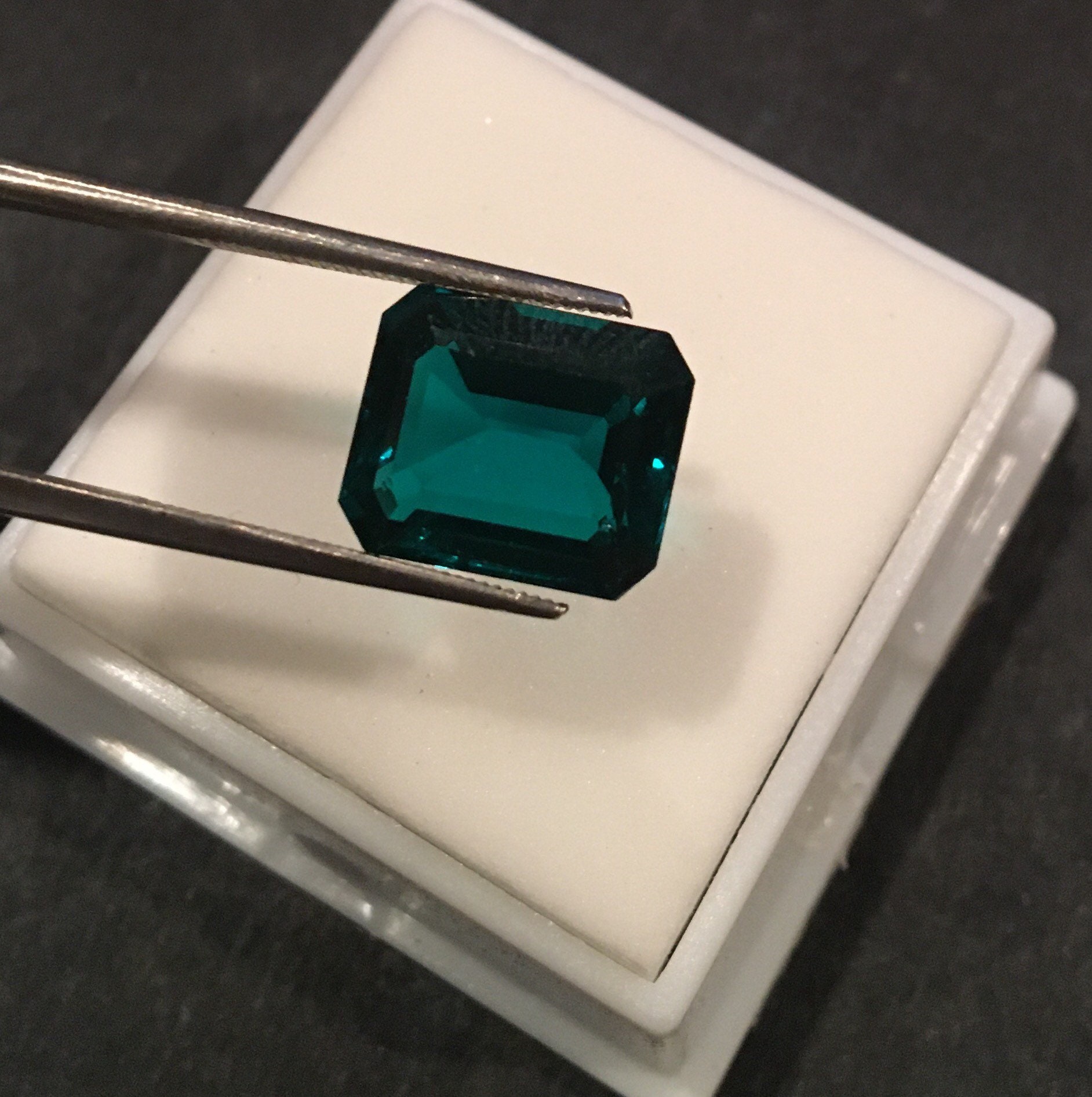 Lab Emeralds Loose Gemstones Multiple Cuts and Carats Etsy