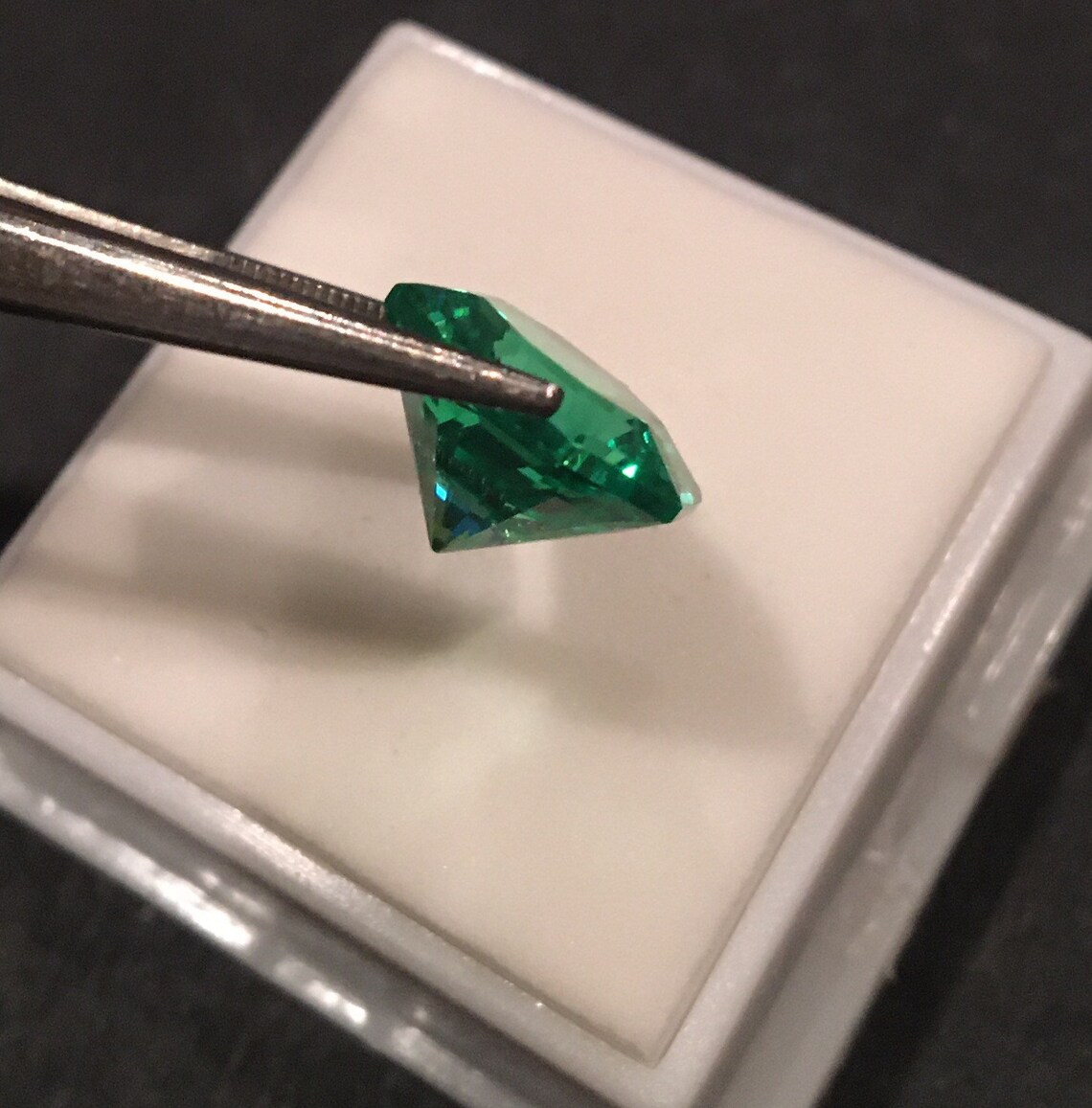 Lab Emeralds Loose Gemstones Multiple Cuts and Carats Etsy