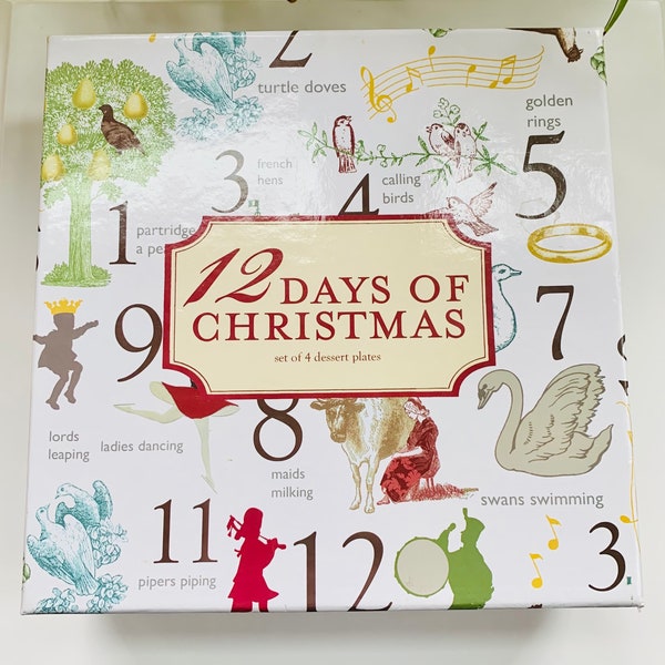 Rosanna 12 Days of Christmas Box Set 4 Dessertteller