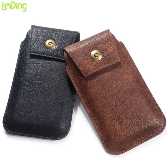 Multifunction Leather Belt Clip Bag 4.7 5.2 5.5 6.5 inch Etsy