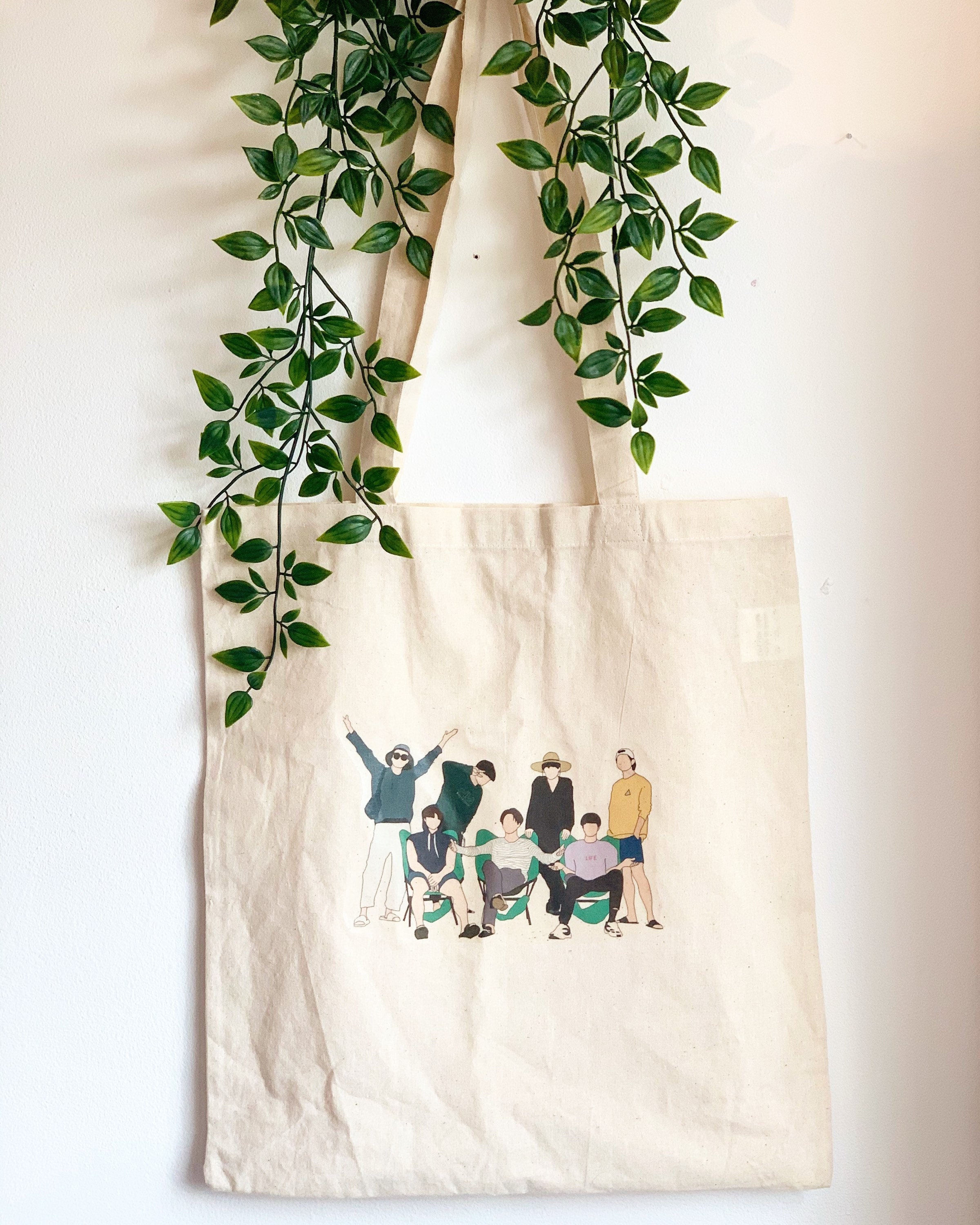 Bts canvas deals bag