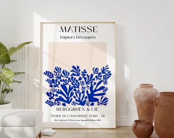 Matisse the cut outs papiers decoupes N.O 0.3 wall art print wandkunst poster moderne wandkunst abstrakte wandkunst