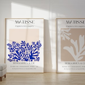 Matisse the cut outs papiers decoupes N.O 12 wall art print wall art poster modern wall art