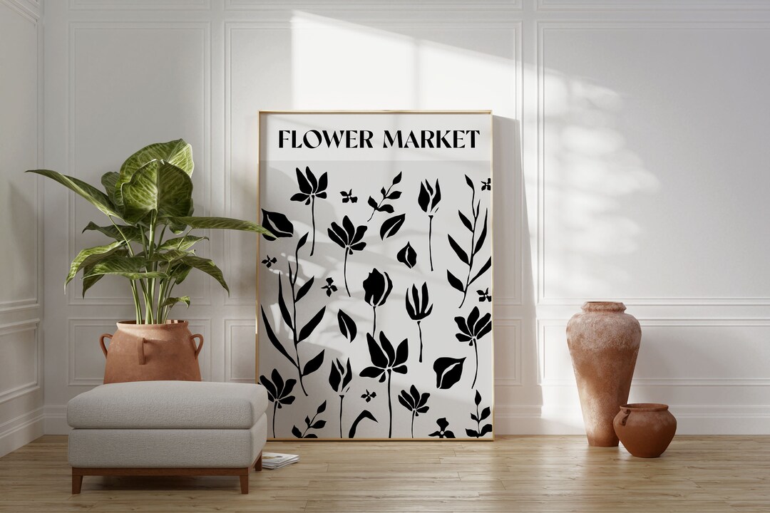 La Botanique N.O 6 Wall Art Print Matisse Flower Market Matisse Print ...