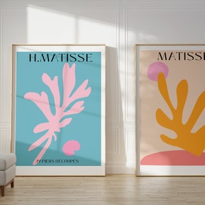 Matisse the cut outs papiers decoupes N.O 2 matisse wall art print matisse cut outs poster, matisse poster matisse art print