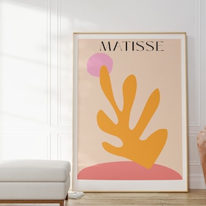 Matisse the cut outs papiers decoupes N.O 1 matisse wall art print matisse cut outs poster, matisse poster, matisse art print, french art