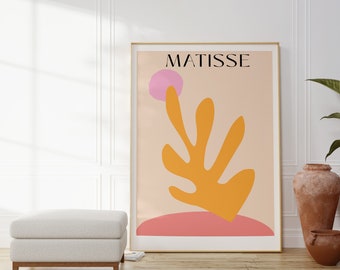 Matisse die Ausschnitte papiers decoupes N.O 1 Matisse Wand Kunstdruck Matisse Ausschnitte Poster, Matisse Poster, Matisse Kunstdruck, French Art