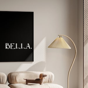 Bella art print Italian wall art amore love print Ciao wall art print ciao poster
