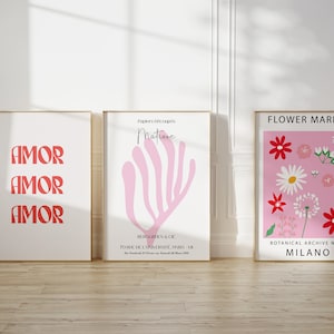Bundle 3 stampe d'arte matisse mercato dei fiori di matisse stampa d'arte rosa matisse mercato dei fiori di matisse milano stampa d'arte digitale mercato dei fiori