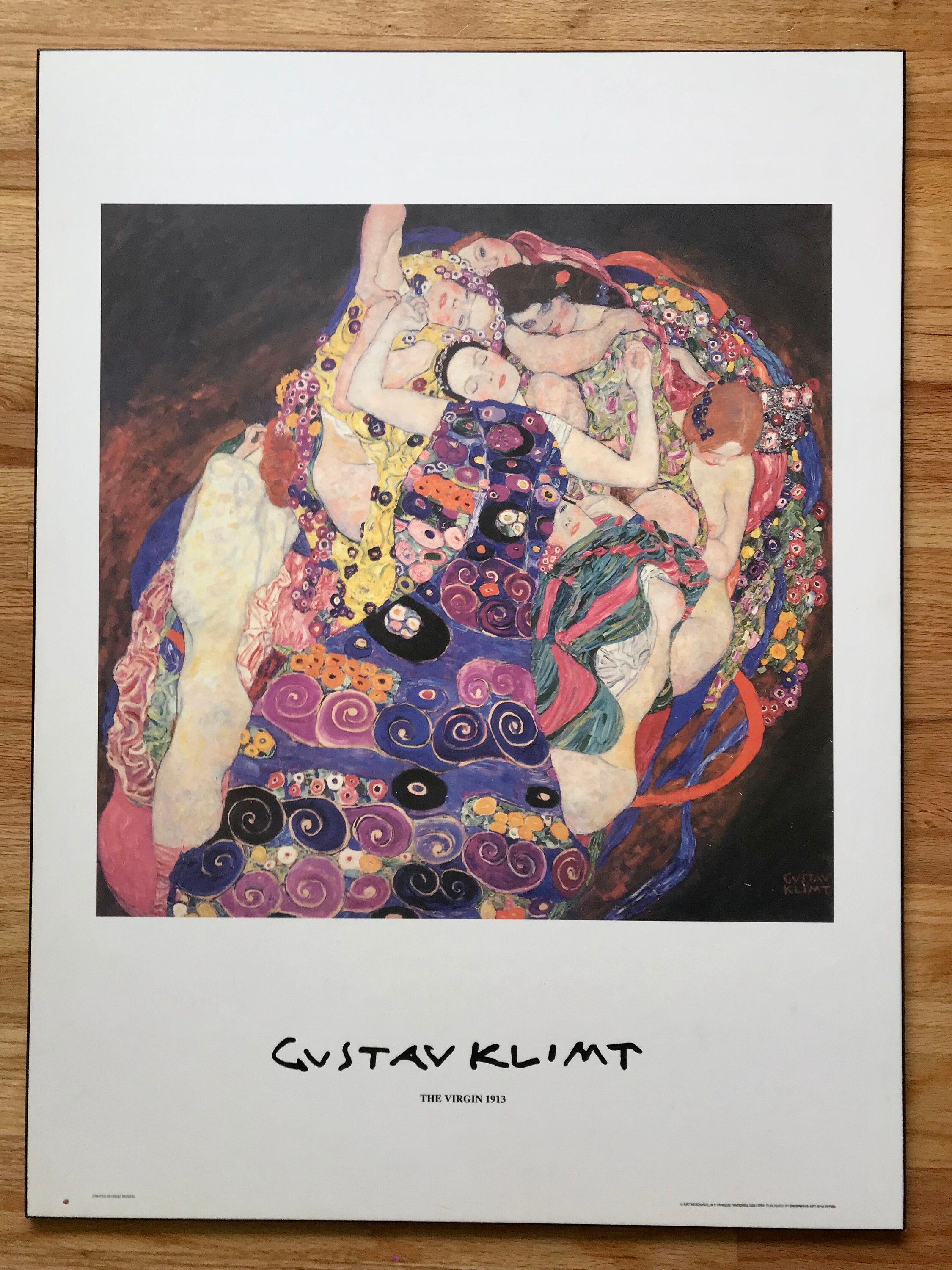 Gustav Klimt the Virgin, 1913 Wall Art Print - Etsy