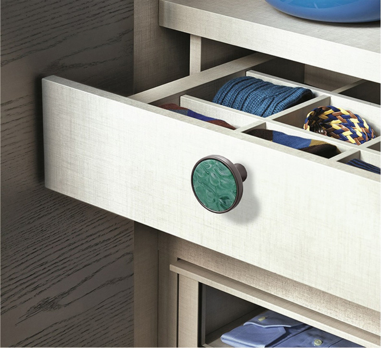 White Black Green Knobs Pulls Brass Round Drawer Knobs Etsy