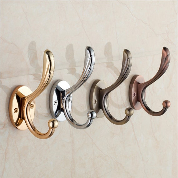 Zinc Alloy Sliver Bronze Chrome Coat Hook Coat Hook Single Hook