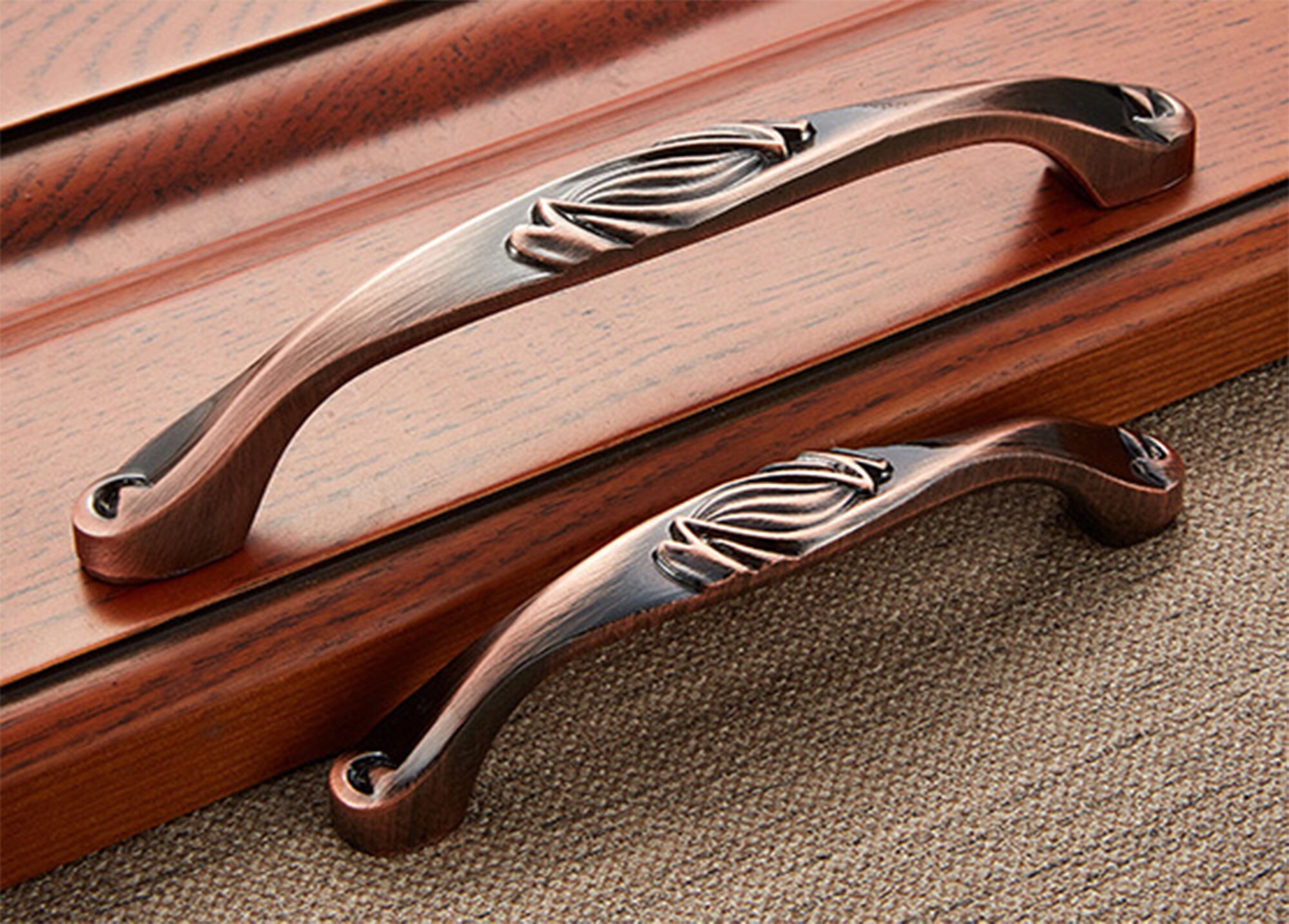 3.75 5 Vintage Retro Drawer Pulls Drawer Handles Etsy