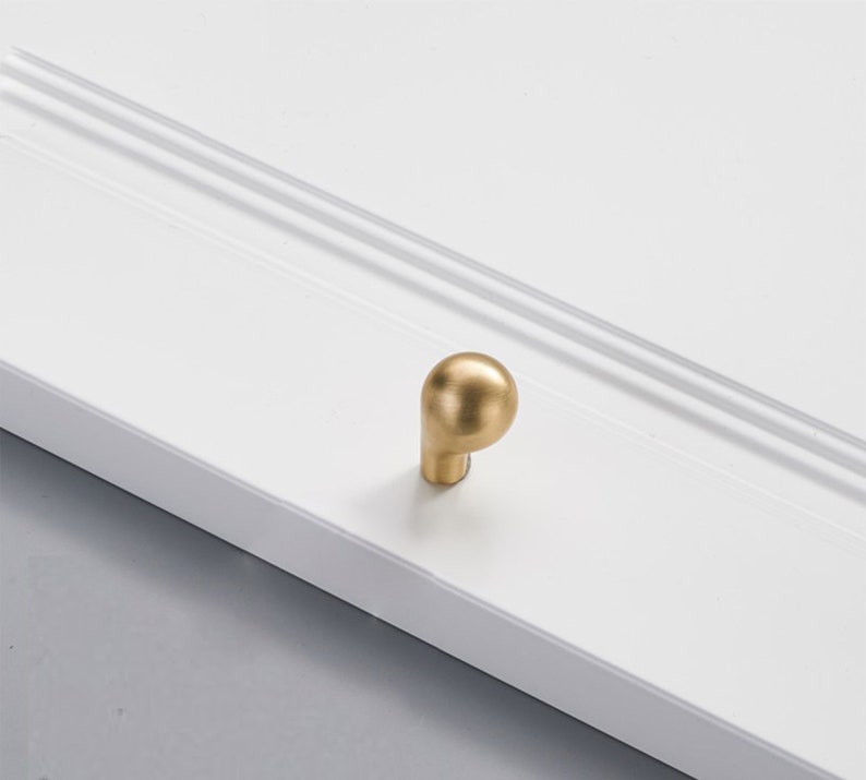 8.8 12.6 Long Brushed Gold Cabinet Pulls Handles Knobs Modern Drawer Door Pulls Knobs Dresser Pulls Handles Knobs Cabinet Hardware W772 afbeelding 5