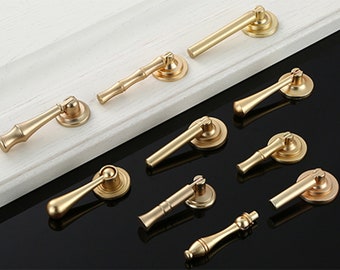 Gold Simple Closet Door Drop Pulls Pulls Cabinet door handle Pulls Knobs Dresser handle Pulls Knobs shabby chic Drawer Knobs Pulls 0095