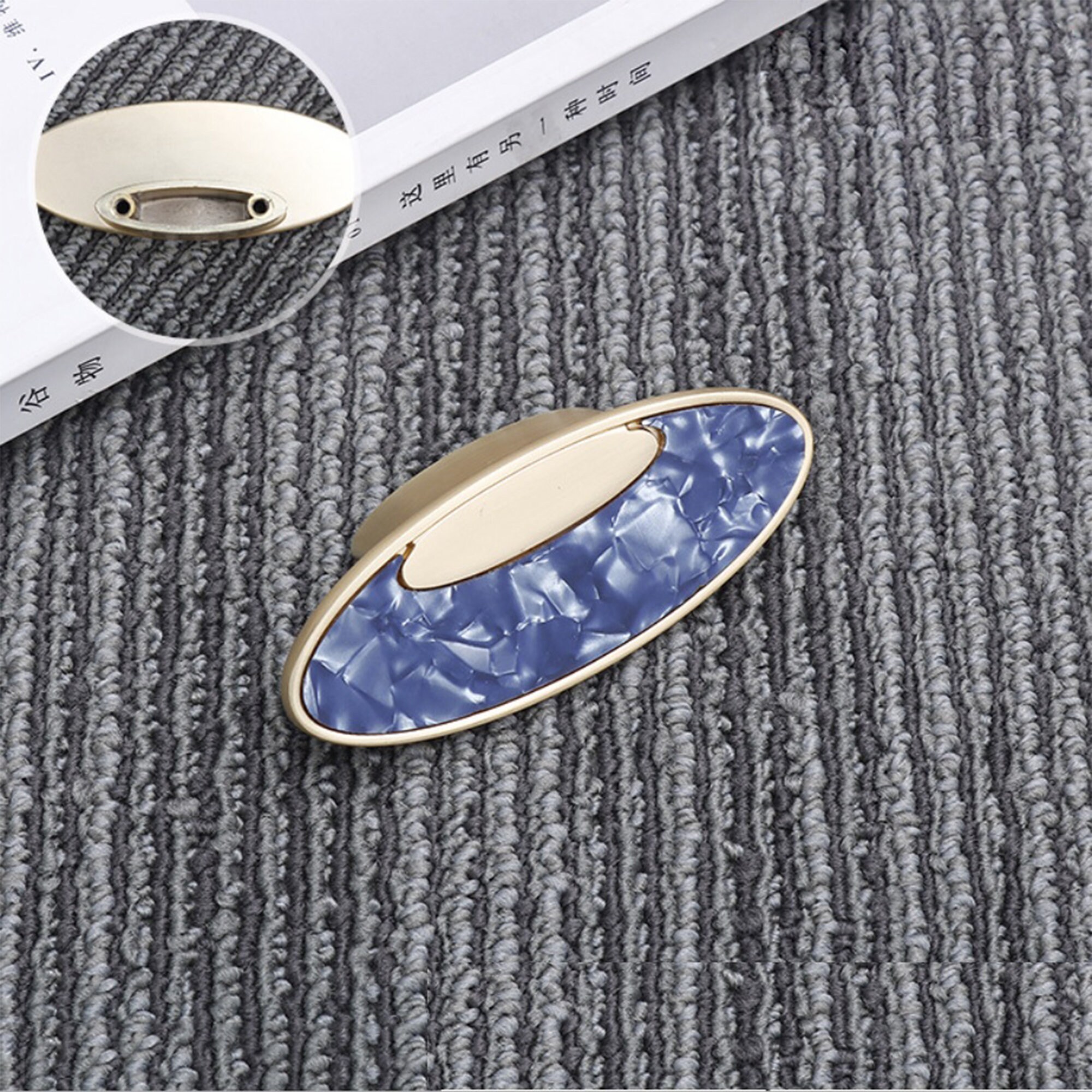 2.5 3.75 5 Blue Copper Drawer Pulls Drawer Etsy