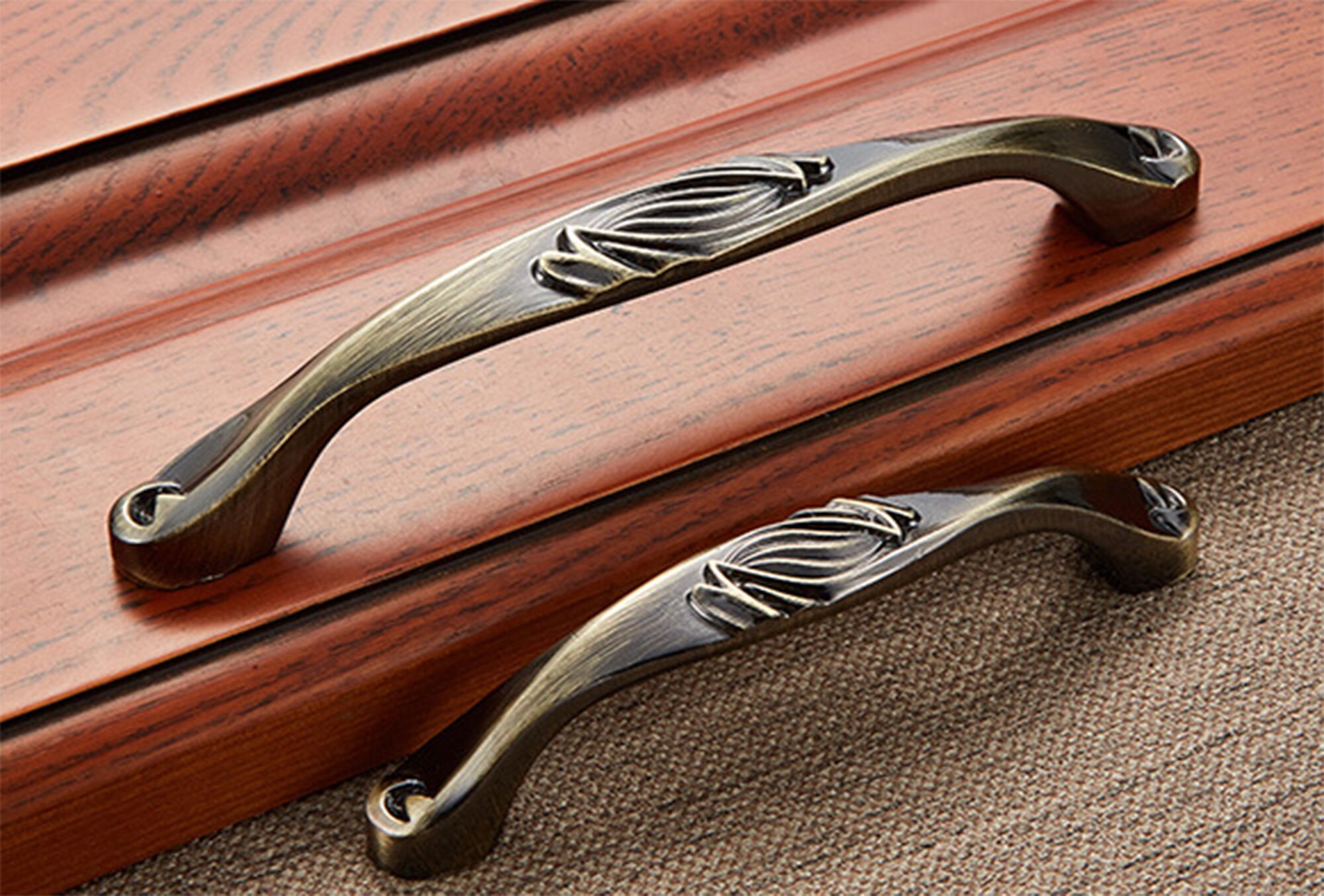 3.75 5 Vintage Retro Drawer Pulls Drawer Handles Etsy