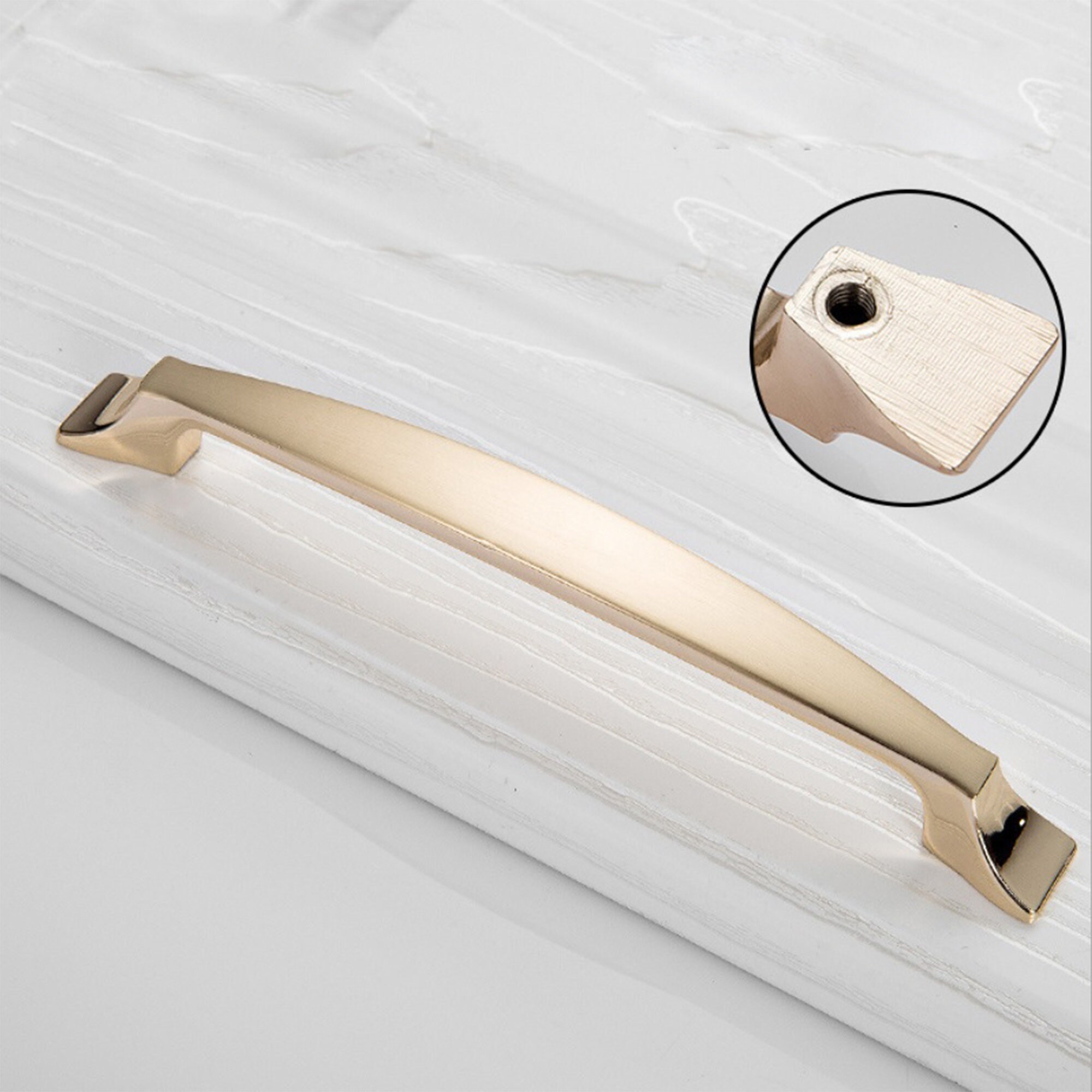 3.75 5 Polished Gold Handles Pulls Gold Etsy