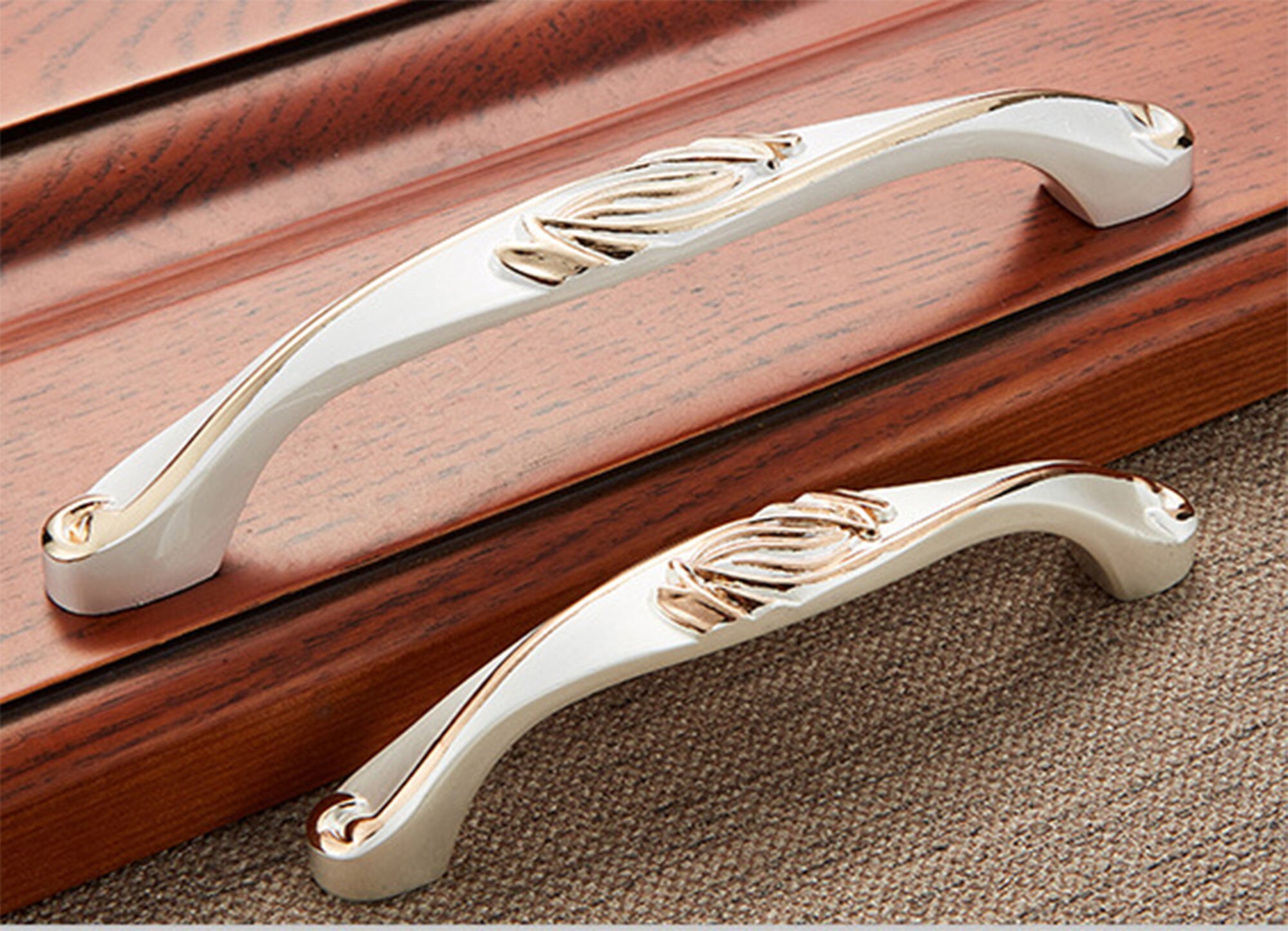 3.75 5 Vintage Retro Drawer Pulls Drawer Handles Etsy