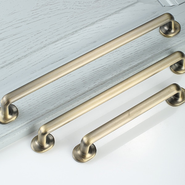 5" 7.56" 8.8" Nickel Kitchen Cabinet Pulls Handles Bronze  Modern Drawer Pulls Handles IKea Dresser Pull Cupboard pull Cabinet Hardware C069