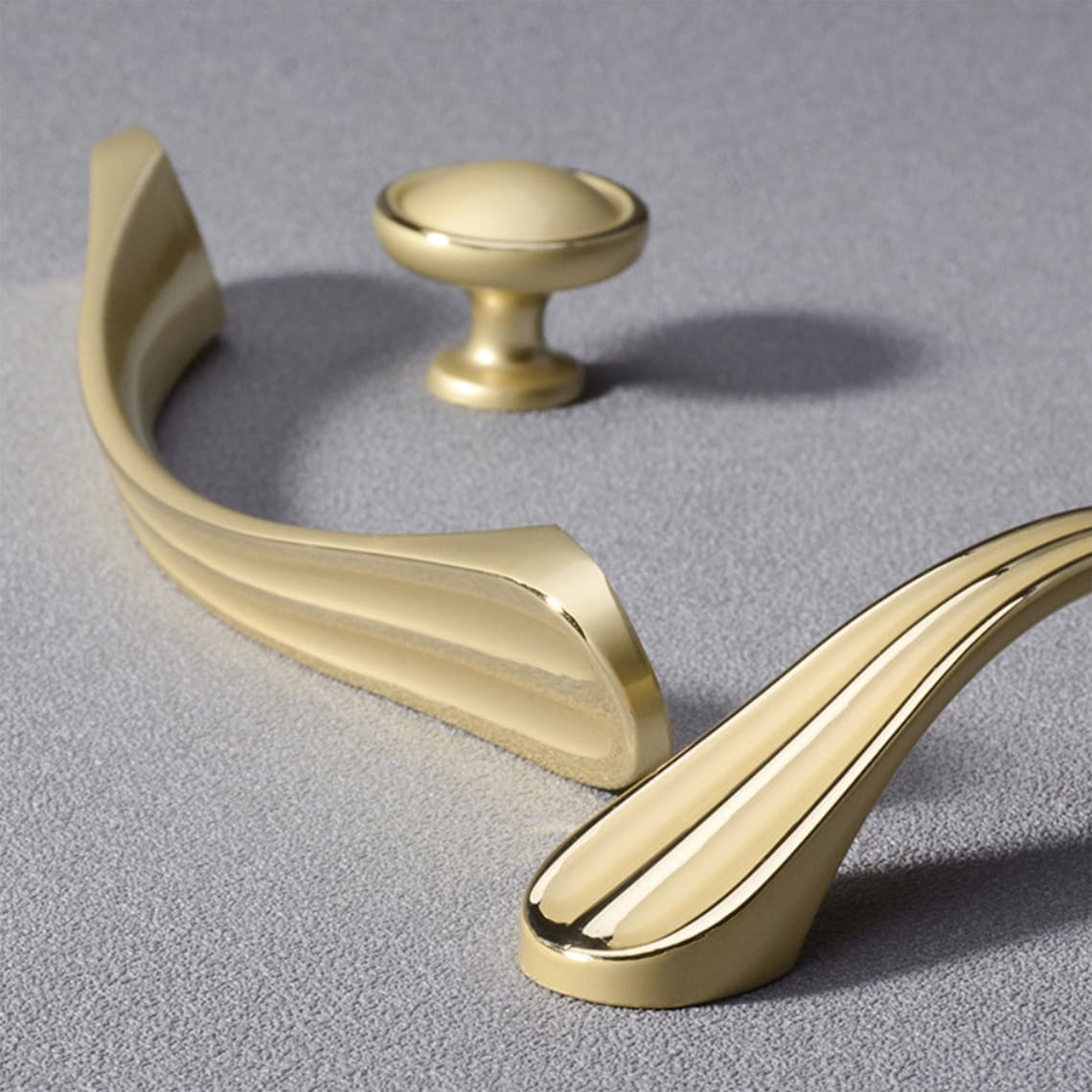 3.75 5 Matte Gold Pulls Handles Etsy