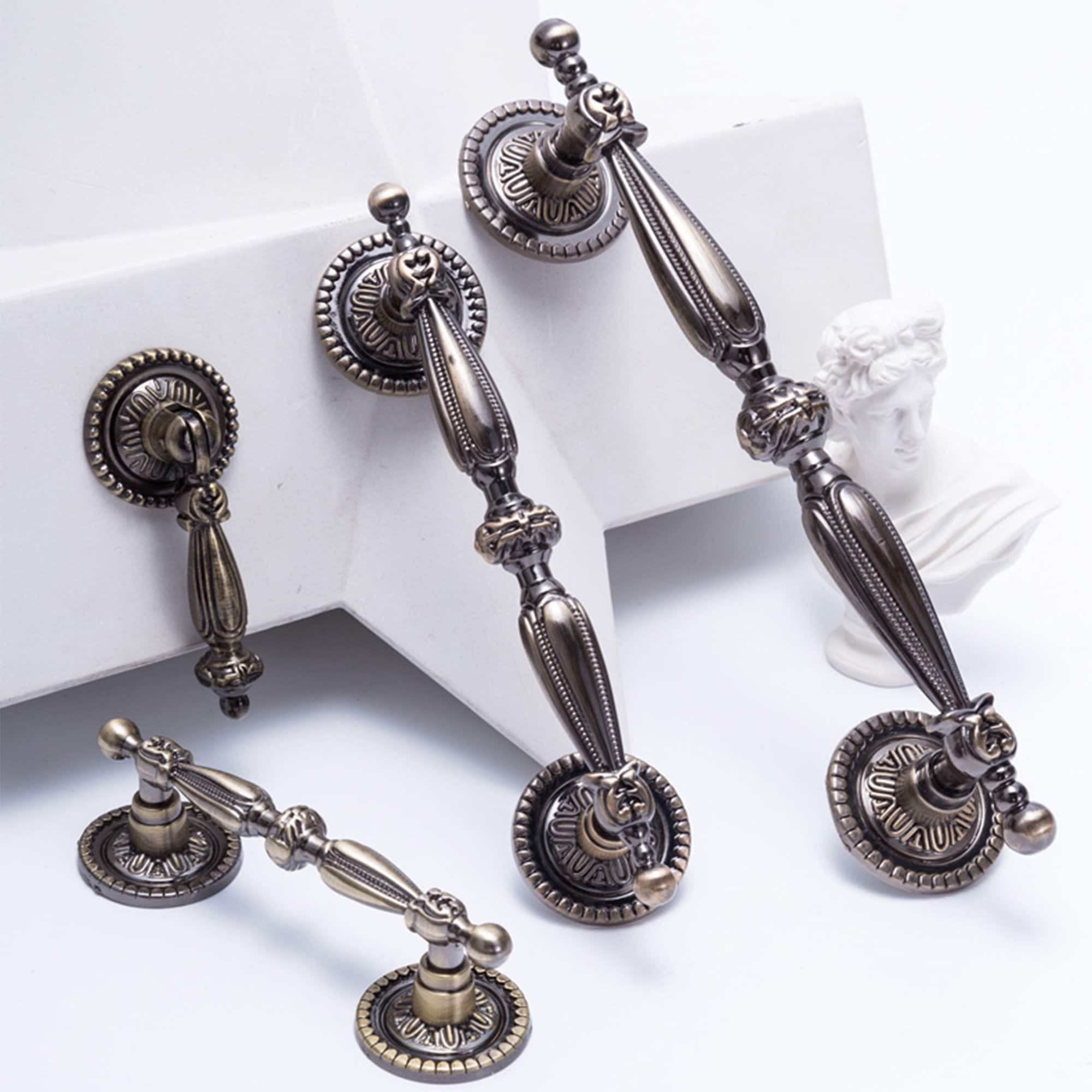 2.5 3.75 5 Vintage Retro Drawer Pulls Knobs Etsy