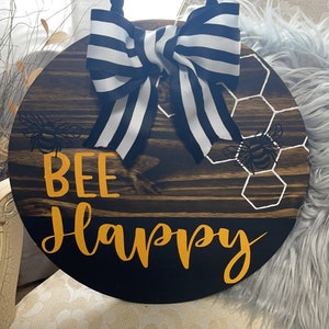 Colgador de puerta Bee Happy