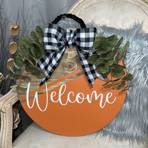 Benvenuto Fall Door Hanger