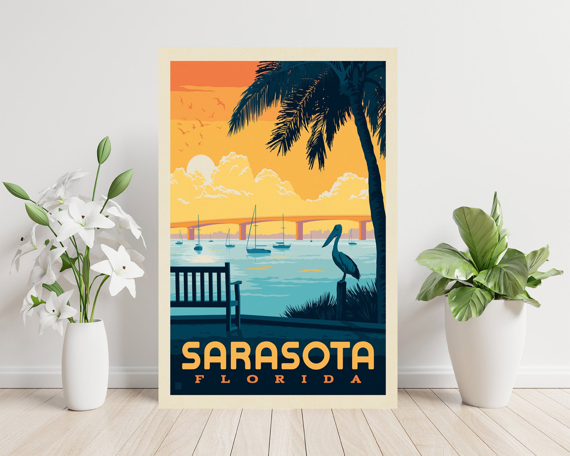 florida state travel poster