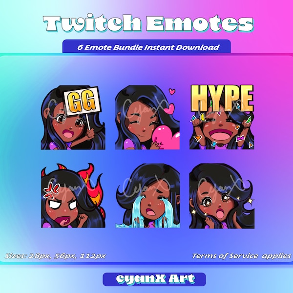 Black Girl Streamers Etsy