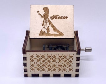 LET IT GO @ FROZEN Star Shape Wind Up Music Box LET IT GO @ FROZEN Star Shape Wind Up Music Box