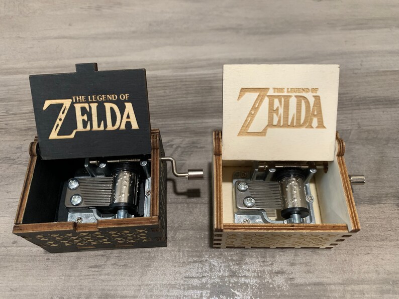 Legend of Zelda Music Box Songs of Storms Etsy