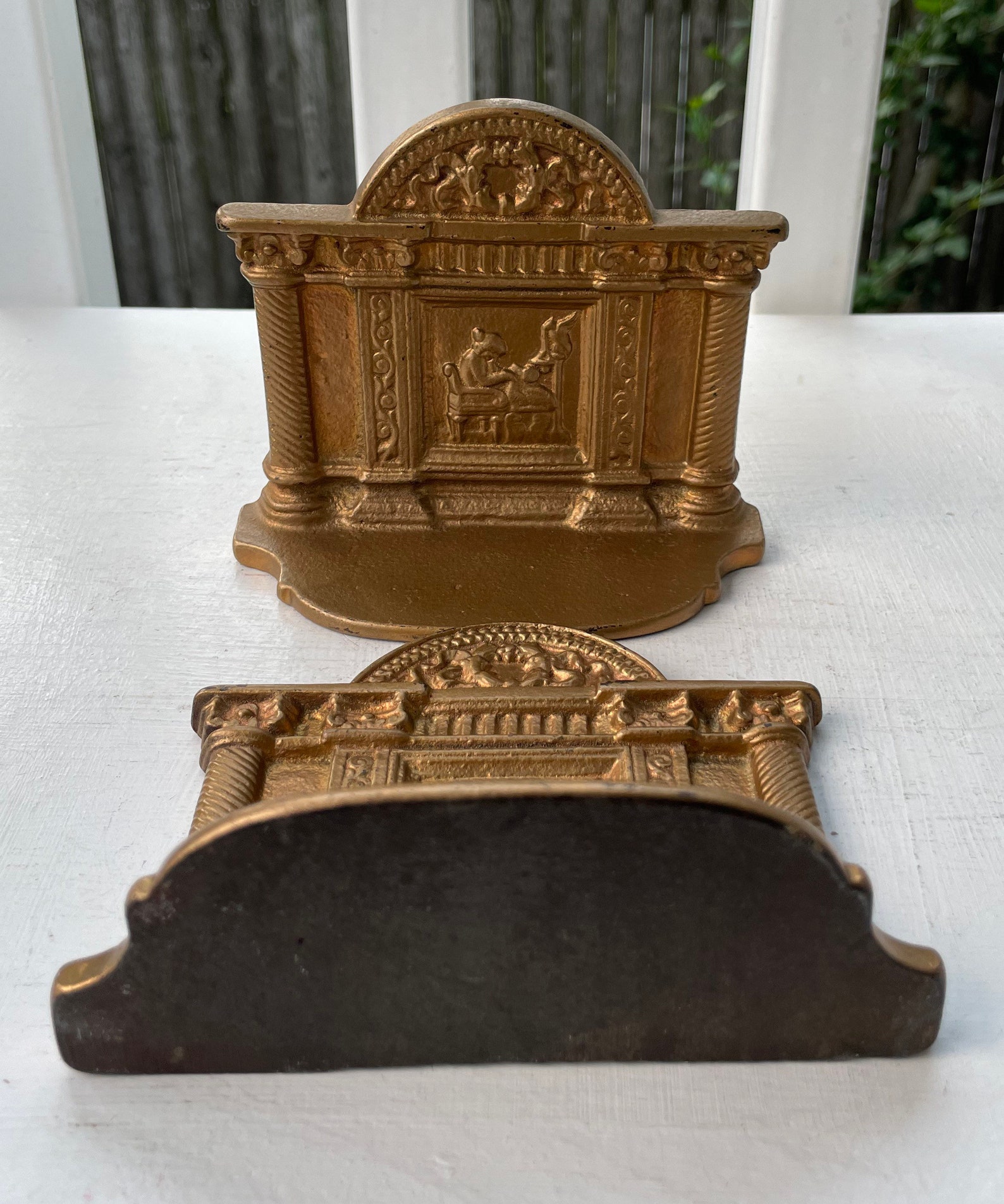 Vintage Antique Ulysses Wife Penelope Loom Greek Pillar Woman Etsy