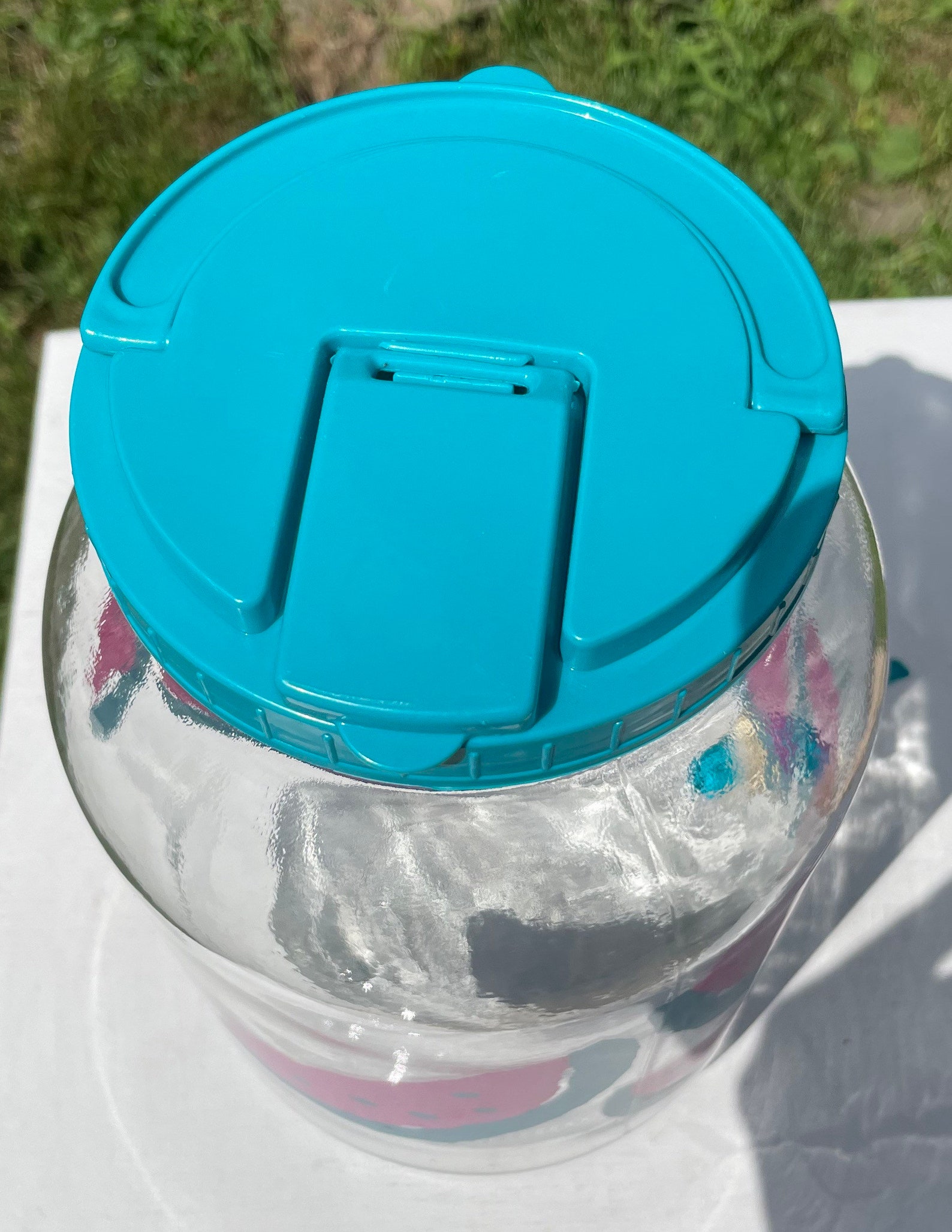 Vintage Sun tea ice tea gallon glass Jar with spigot and Etsy