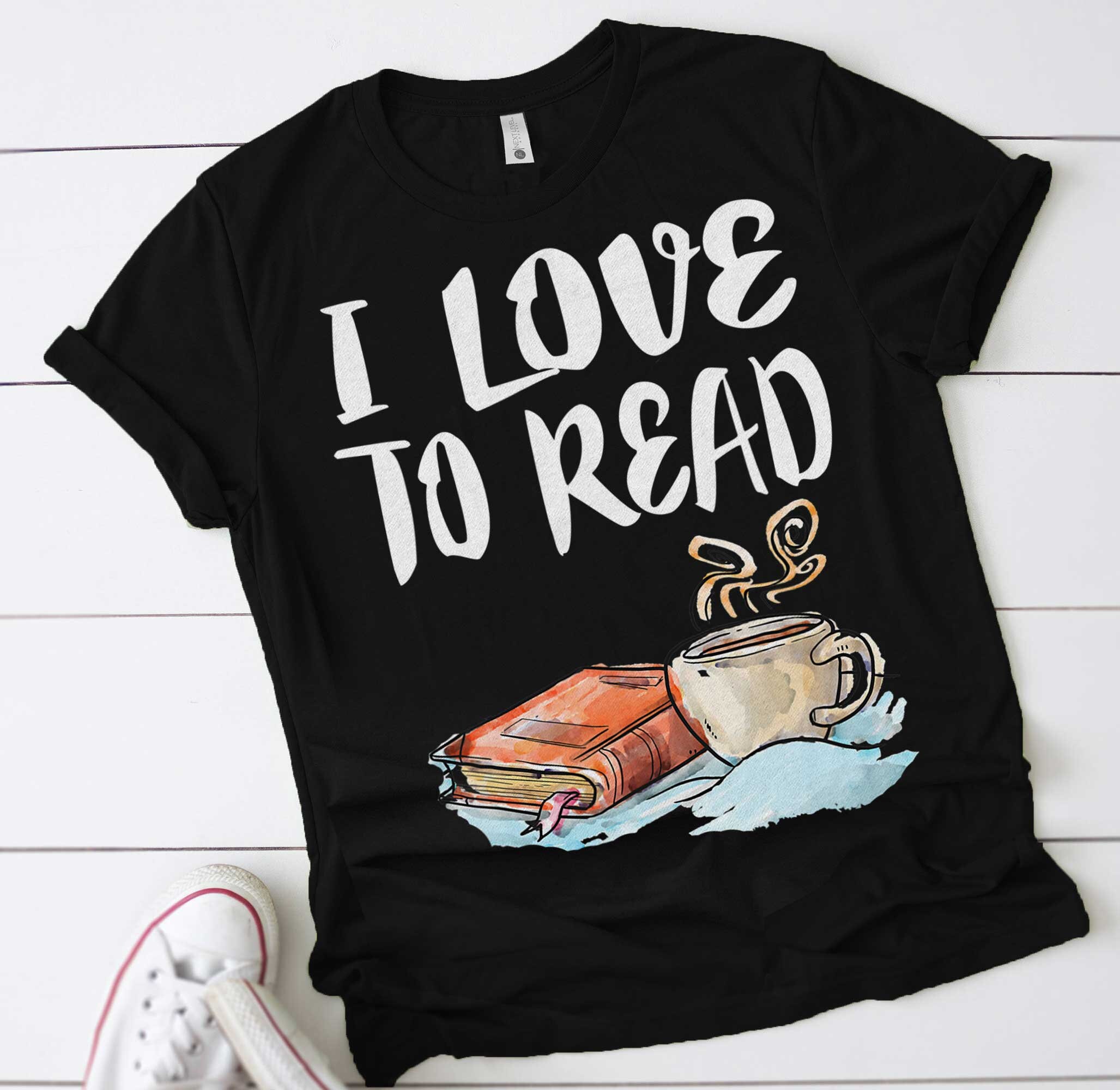 I Love To Read Books TShirt Readers Student Gift Reader Etsy