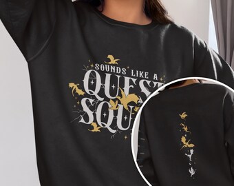 Onyx Storm Sturm Squad Shirt, Ridoc Squad, Vierter Flügel Merch, Ridoc Romantasy Sweatshirt, Drachenreiter T-Shirt, Buch Liebhaber Geschenk für Sie