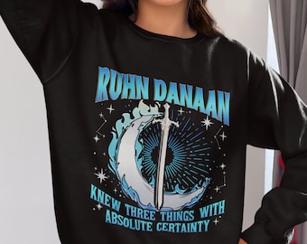 Crescent City Shirt, Ruhn Danaan Shirt, Ruhn Danaan Knew Three Things, SJM Merch, Bookish Merch, Book Quote Shirt, Book Lover Gifts