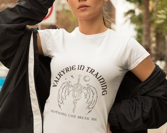 Valkyrie in Training Shirt, Night Court Bookish Shirt, ACOTAR Gift, ACOSF, Sarah J Maas Merch, SJM merch, Bookish Shirt, acotar