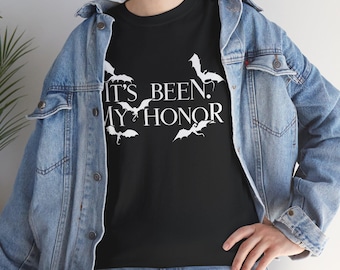 It's Been My Honor Shirt, Comfort Colors Fourth Wing Tshirt, Liam Mairi Fourth Wing Shirt, Dragon Rider, Bookish Tee , Fantasy Book Tshirt