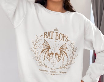 Fledermaus Jungen ACOTAR Shirt, Night Court Shirt, Rhysand Wings, ACOTAR Sweatshirt, Sarah J Maas Merch, Cassian, Azriel, Lesergeschenk