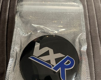 VXR BLUE + RED Wheel Center Caps Wheel Sticker For Vauxhall Corsa Astra Vectra Zafira 56.5mm