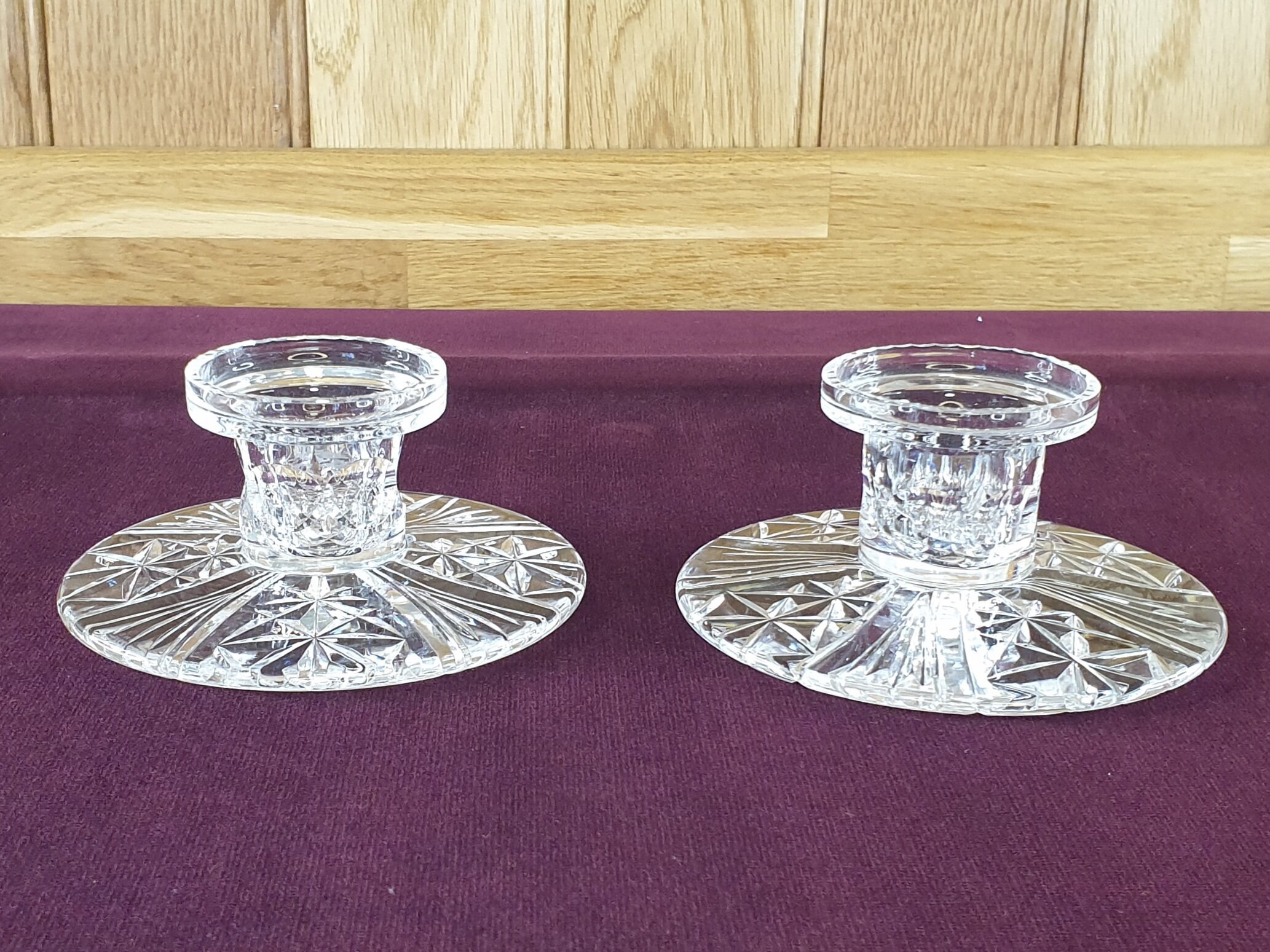 Lot De 6 Verres à Vin Stuart Crystal Beaconsfield - Cristal Taillé Main - Neufs