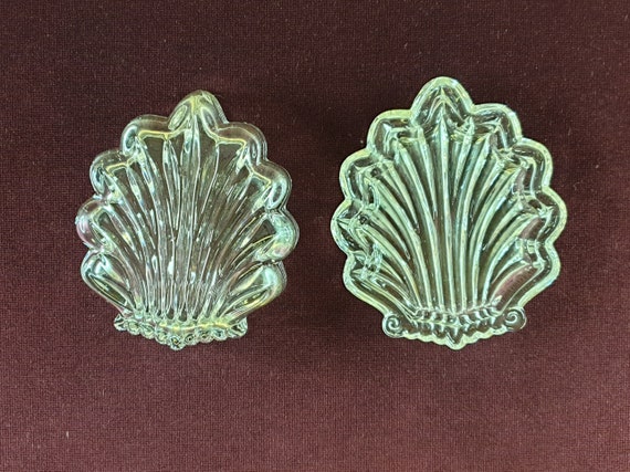 Gorham Crystal Shell Trinket Pot, Vintage Cut Gla… - image 7