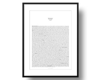 Nevermind Nirvana Print | Fine Art | Colour | Wall Art | Iconic Album | Lyrics | Decor | A4 | A3 | A2