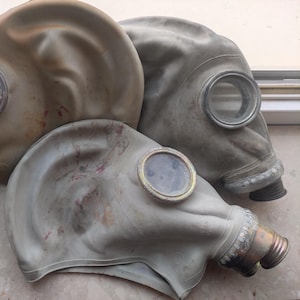 Post Apocalyptic Gas Mask, Wasteland Vintage Military Steampunk cosplay party LARP
