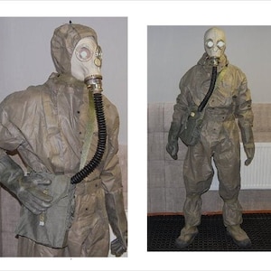 Postapokalyptische Gasmaske, Vintage Militär Maske